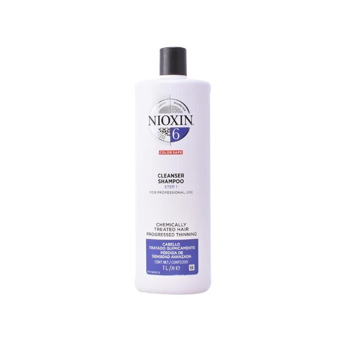 Kohevust andev šampoon Nioxin System 6 1000 ml цена и информация | Šampoonid | kaup24.ee
