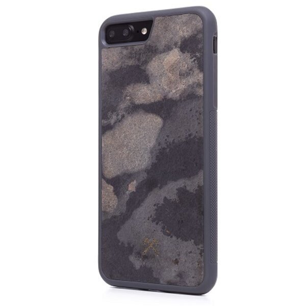 Woodcessories Stone Collection EcoCase, sobib iPhone 7/8+, hall цена и информация | Telefoni kaaned, ümbrised | kaup24.ee