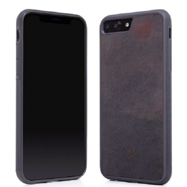 Woodcessories Stone Collection EcoCase, sobib iPhone 7/8+, volcano black (sto005) hind ja info | Telefoni kaaned, ümbrised | kaup24.ee