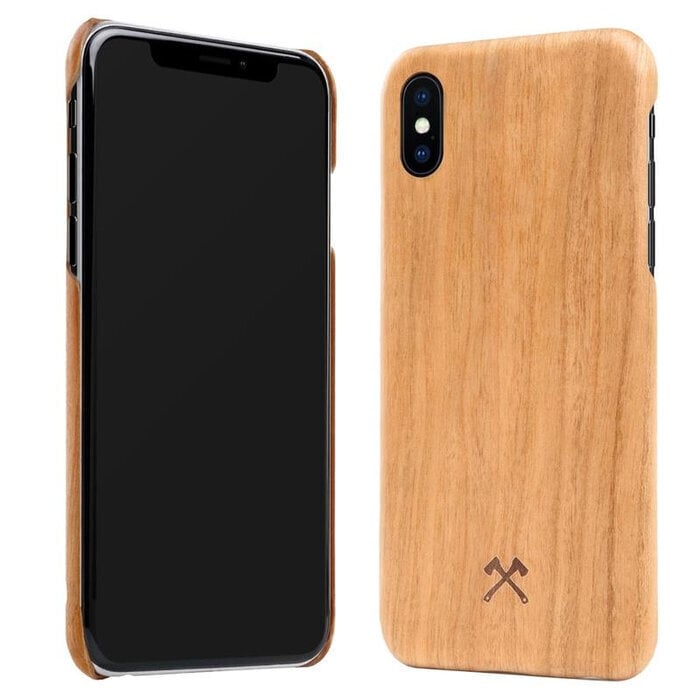 Woodcessories Slim Series EcoCase, sobib iPhone Xs max, cherry (eco275) hind ja info | Telefoni kaaned, ümbrised | kaup24.ee