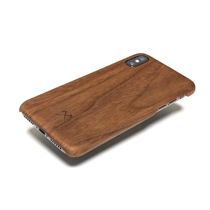 Woodcessories Slim Series EcoCase, sobib iPhone Xs Max, walnut (eco274) hind ja info | Telefoni kaaned, ümbrised | kaup24.ee