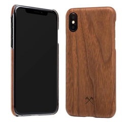 Woodcessories Slim Series EcoCase iPhone Xs Max walnut eco274 цена и информация | Чехлы для телефонов | kaup24.ee