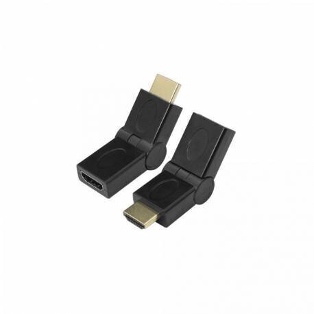 Sbox AD.HDMI-180, HDMI F.-> HDMI M. 180° цена и информация | USB jagajad, adapterid | kaup24.ee