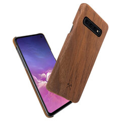 Woodcessories EcoCase, sobib Samsung S10+, walnut (eco294) hind ja info | Telefoni kaaned, ümbrised | kaup24.ee