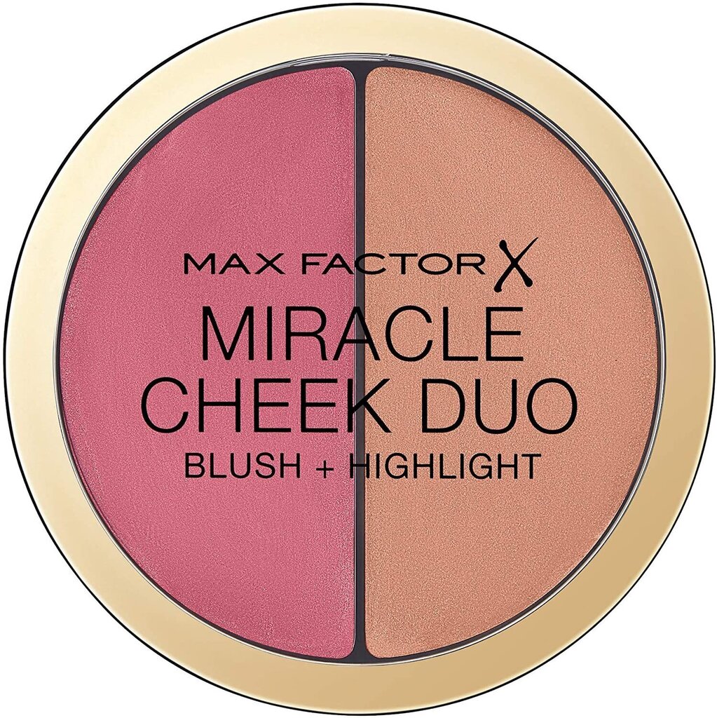 Põsepuna Max Factor Miracle Cheek Duo (Blush & Highlight) 11 g цена и информация | Päikesepuudrid, põsepunad | kaup24.ee