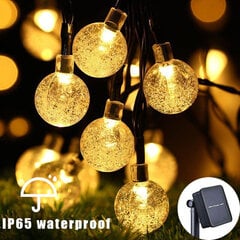 (22M 200LED-d x 2,5cm soe)200 LED String Light Outdoor Solar Fairy Lights IP65 Veekindel Garland Jõulukaunistused Pulmalambi aed цена и информация | Гирлянды | kaup24.ee