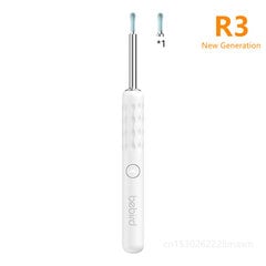 (R3 valge) Kõrvapuhastusvahend X3 R3 Smart Visual Ear Sticks Otoscope 300W Endoscope vaha eemaldamise tööriist Earpick Mini Camera Health Care kõrvavaha eemaldamise komplektid цена и информация | Массажеры | kaup24.ee