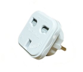 Adapter UK/EUR F71 цена и информация | Выключатели, розетки | kaup24.ee