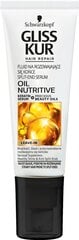 Флюид для секущихся кончиков Schwarzkopf GLISS Oil Nutritive 50 мл цена и информация | Маски, масла, сыворотки | kaup24.ee