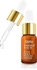 Näoseerum mandlihappega Delia Cosmetics, 10 ml цена и информация | Сыворотки для лица, масла | kaup24.ee