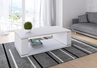 Kohvilaud ADRK Furniture Liliana, valge hind ja info | Diivanilauad | kaup24.ee