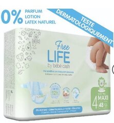 Подгузники Freelife Bebecash Maxi 7-18 кг 50 шт цена и информация | Пеленки | kaup24.ee