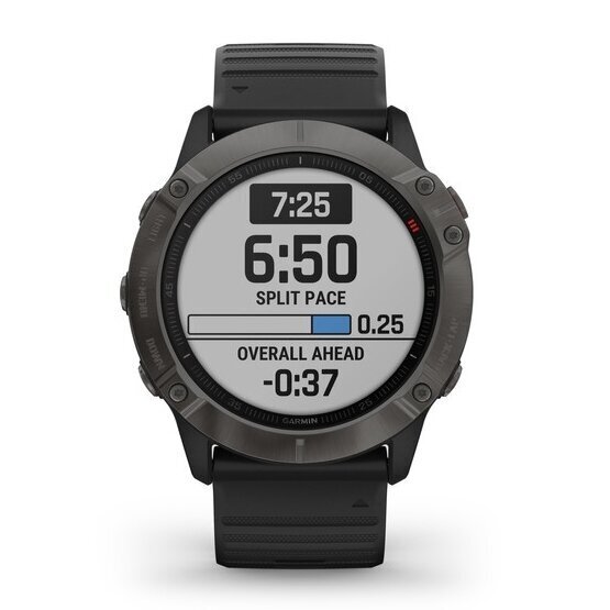 Garmin fenix® 6X Pro Sapphire Carbon Grey DLC/Black цена и информация | Nutikellad (smartwatch) | kaup24.ee