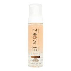 St. Moriz Professional Isepruunistuv värvitu vaht Medium/Tume 200ml цена и информация | Кремы для автозагара | kaup24.ee