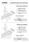 Laekarniis 1 siiniga, konksudega, 400 cm цена и информация | Kardinapuud | kaup24.ee