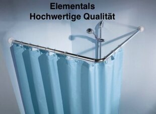 Siinid vanni- ja dušikardinatele "ELEMENTALS" valge hind ja info | Elementals Sanitaartehnika, remont, küte | kaup24.ee