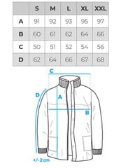 Мужская длинная куртка-парка Ombre OM-JALJ-0166 цена и информация | Мужские куртки | kaup24.ee