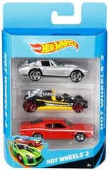 Набор моделей машин Hot Wheels K5904, 3 шт. цена и информация | Игрушки для мальчиков | kaup24.ee