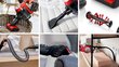 Bosch varstolmuimeja BCS711PET Stick Vacuum Cleaner 0,3 L, must/punane hind ja info | Tolmuimejad | kaup24.ee