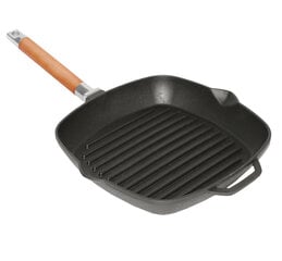 Malmpann - GRILL 24cm, puit eemaldatava käepidemega hind ja info | Pannid | kaup24.ee