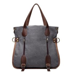 Multifunktsionaalne Fashion Canvas Bag-lilla kohv hind ja info | Naiste kotid | kaup24.ee