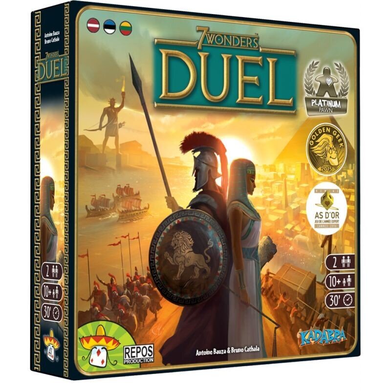 Lauamäng 7 Wonders Duel, LT, LV, EE цена и информация | Lauamängud ja mõistatused | kaup24.ee