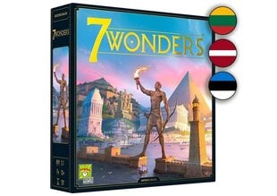 Lauamäng 7 Wonders, LT, LV, EE цена и информация | Настольные игры, головоломки | kaup24.ee