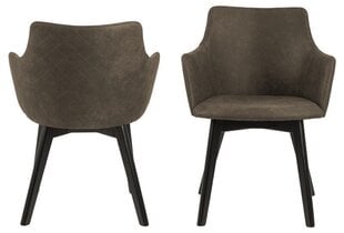 Комплект из 2 стульев Bella, зеленый цена и информация | Стулья для кухни и столовой | kaup24.ee