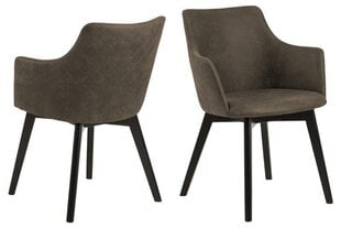 2 tooli komplekt Bella, roheline hind ja info | Söögilaua toolid, köögitoolid | kaup24.ee