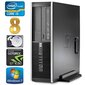 HP 8100 Elite SFF i5-750 8GB 1TB GT1030 2GB DVD WIN7Pro hind ja info | Lauaarvutid | kaup24.ee