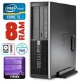 HP 8100 Elite SFF i5-750 8GB 960SSD+500GB NVS295 DVD WIN10Pro