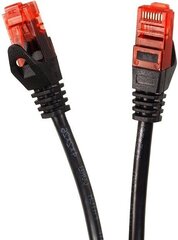 Maclean MCTV-740 Patchcord UTP cat6 Cable plug-plug 1m black цена и информация | Кабели и провода | kaup24.ee