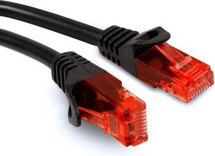 Maclean MCTV-740 Patchcord UTP cat6 Cable plug-plug 1m black hind ja info | Kaablid ja juhtmed | kaup24.ee