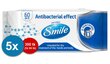 Antibakteriaalse toimega, niisked salvrätikud D-pantenooliga Smile Antibacterial effect 60 tk 5 pakki hind ja info | Esmaabi | kaup24.ee
