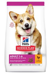 Kuivtoit koertele Hill's Science Plan Adult Small&Mini kanalihaga, 6 kg hind ja info | Kuivtoit koertele | kaup24.ee