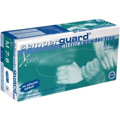 Одноразовые нитриловые перчатки SEMPERGUARD XPERT, размер L, 100 шт. цена и информация | Аптечки | kaup24.ee