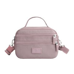 Naiste kihiline lukuga tasku Crossbody Multi-Pocket veekindel õlakott käekott-punane цена и информация | Женские сумки | kaup24.ee