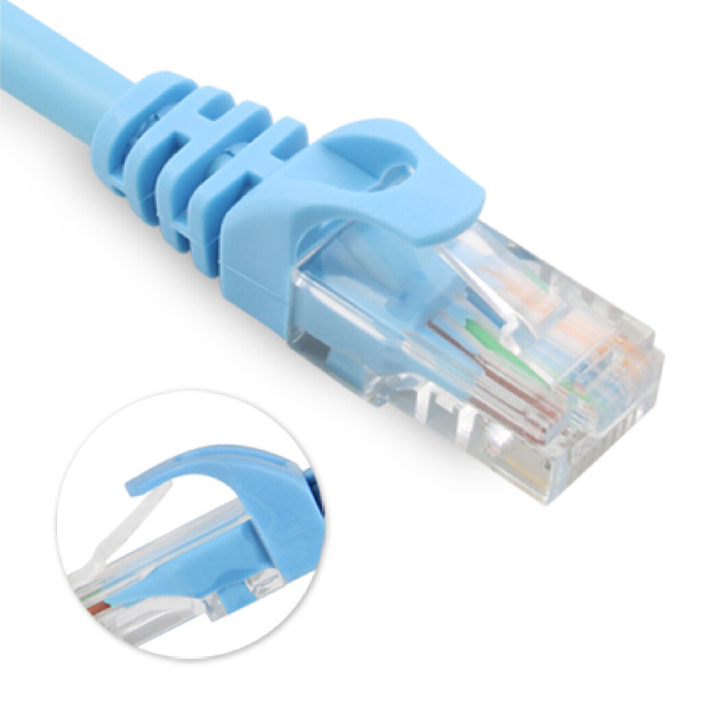 Unitek Cable Patchcord UTP CAT.6 BLUE 15M; Y-C814ABL hind ja info | Kaablid ja juhtmed | kaup24.ee