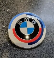 BMW F90 M5/ M5 CS Kapuutsi esiosa - 50 aastapäeva märk (82mm) Embleem 51148087194 Ehtne hind ja info | Lisaseadmed | kaup24.ee