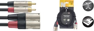 Stagg NTC3CMXMR, RCA/XLR, 3 м цена и информация | Кабели и провода | kaup24.ee