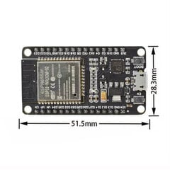 Микроконтроллер ESP32S CH9102X WiFi Bluetooth цена и информация | Электроника с открытым кодом | kaup24.ee