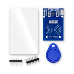 RFID 13.56Mhz считыватель RC522 + карта + кольцо для ключей цена и информация | Электроника с открытым кодом | kaup24.ee