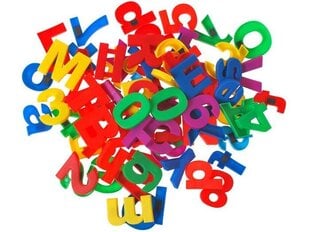 Магнитные буквы и цифры цена и информация | Развивающие игрушки | kaup24.ee