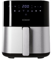 Bomann kuumaõhufritüür FR6069HCB Hot Air Fryer, must/hõbedane цена и информация | Фритюрницы | kaup24.ee