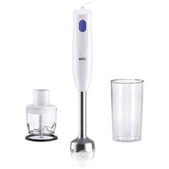 Braun saumikser MQ10.201M WH MultiQuick 1 Hand Blender, valge hind ja info | Blenderid | kaup24.ee