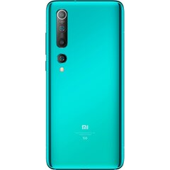 Xiaomi Mi 10 5G 8/128GB Single SIM Turquoise MZB9052EU hind ja info | Telefonid | kaup24.ee