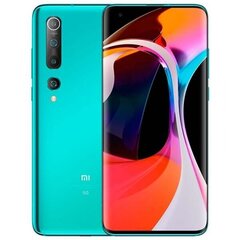 Xiaomi Mi 10 5G 8/128GB Single SIM Turquoise MZB9052EU hind ja info | Telefonid | kaup24.ee