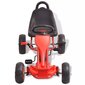 Pedaalidega kart pneumaatiliste rehvidega, punane hind ja info | Imikute mänguasjad | kaup24.ee
