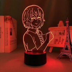 Anime Tokyo Revengers Hinata Tachibana figuur LED-lamp 3D öövalgusti Anime Lovers kinkevalgusti LED-öölampidele lastele Magamistoa kaunistus Child Bi цена и информация | Детские светильники | kaup24.ee