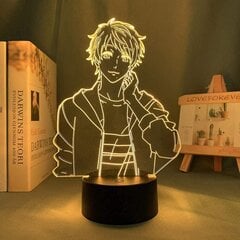 Wotakoi Love on raske Otaku 3D öövalgusti, akrüülpaneel Abs Base USB-kaabli illusiooniefekti jaoks Mitmevärviline kaugjuhtimislamp kingitus anime armastajatele hind ja info | Lastetoa valgustid | kaup24.ee